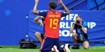 FIFA World Cup Spain defeats Saudi Arabia