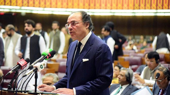 وزیر خزانہ کی بجٹ تقریر ،اپوزیشن کا احتجاج