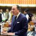 وزیر خزانہ کی بجٹ تقریر ،اپوزیشن کا احتجاج
