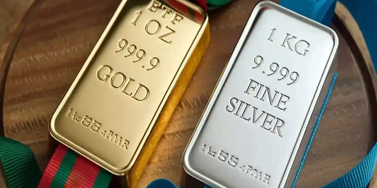 Gold and silver prices fall