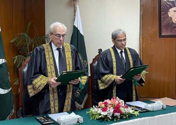 Justice Muneeb Akhtar takes oath as Acting Chief Justice of Pakistan