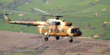 Pakistan Army Aviation's Mi-17 helicopter crashes, all on board martyred