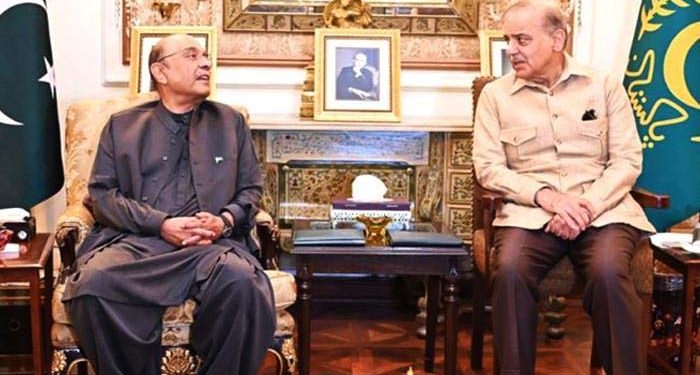 وزیراعظم کی صدر زرداری سے ملاقات ، ایک دوسرے کی بجٹ تجاویز پر اتفاق