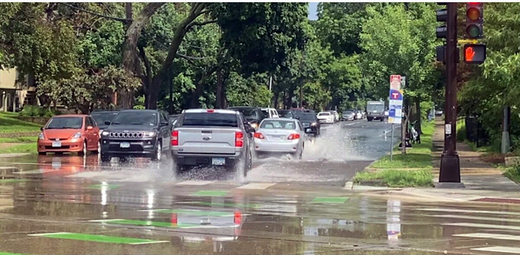 Rain in many cities, flash floods in twin cities