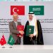 Saudi Arabia and Turkey sign two major agreements on railway and logistics cooperation