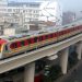 Waves of free travel on metro buses, Orange Line train end