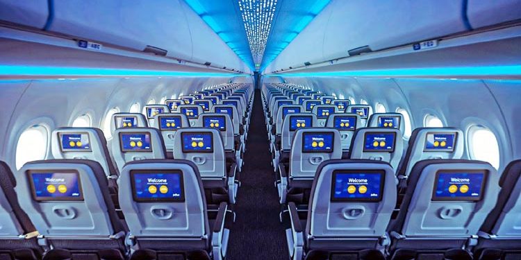 Which airlines have spacious and comfortable seats