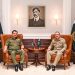 لیبیا کے کمانڈر کی فیلڈ مارشل سے ملاقات