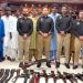 15-year-old bloody tribal feud ends in Larkana; 28 individuals lay down their arms.