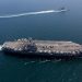 Advanced US naval strike group redeployed from near China to the Middle East.