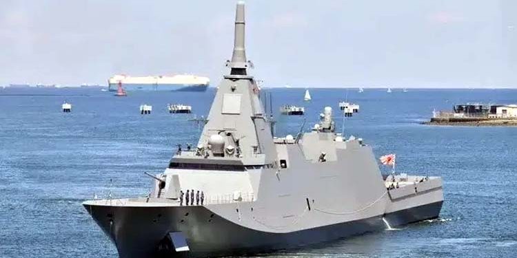Agreement between India and Japan on advanced naval defense technology.