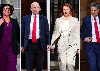 Andy Burnham's first Labour cabinet announced, Starmer's close aide dismissed
