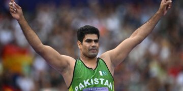 کامن ویلتھ گیمز، ارشد ندیم نے جیولن تھرو کے فائنل راؤنڈ کیلئے کوالیفائی کر لیا