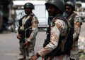 Attack by the banned Joint Action Committee Rangers soldier martyred, three police personnel injured.