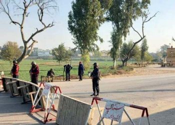 Attack on police check post in Hangu; 10 police personnel, including a DSP, martyred.