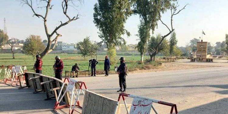Attack on police check post in Hangu; 10 police personnel, including a DSP, martyred.