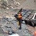 Bus accident in Balochistan 40 passengers killed, 8 injured.