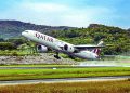 Contact lost with Qatar Airways aircraft; Royal Air Force fighter jets intercepted and escorted it to Manchester.