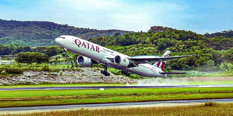 Contact lost with Qatar Airways aircraft; Royal Air Force fighter jets intercepted and escorted it to Manchester.