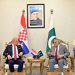 Croatian Foreign Minister visits Pakistan, meets Ishaq Dar.