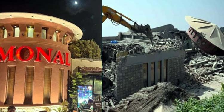 Decision to demolish Monal Restaurant declared null and void
