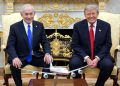 Donald Trump and Netanyahu's first meeting after the Iran war.