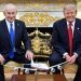 Donald Trump and Netanyahu's first meeting after the Iran war.