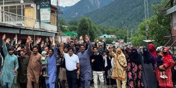 Elections in Azad Kashmir clashes reported in several areas; a ballot box was set on fire.