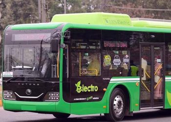 Electric bus service launched in 6 more districts of Punjab