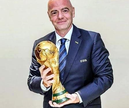 FIFA President hints at holding a 64-team World Cup in the future.