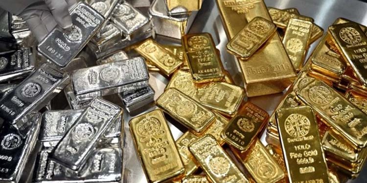 Further decline in the prices of gold and silver.