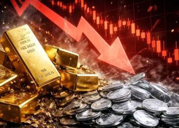 Gold and silver prices fall