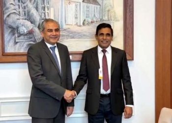 Interior Minister Mohsin Naqvi meets his Sri Lankan counterpart in New York.