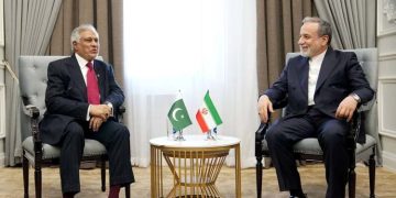 Ishaq Dar and Abbas Araghchi meet in Kyrgyzstan.