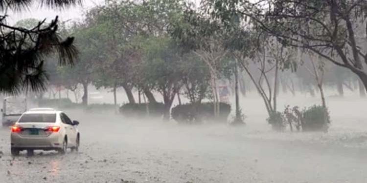 Meteorological Department forecasts rain again today.