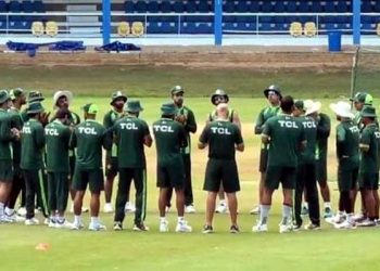 National Test squad's practice session in West Indies