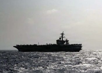 Only four US Navy aircraft carriers are deployed at various locations.