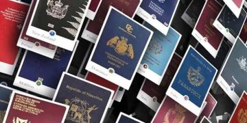 Pakistani passport improves by two spots, reaching the 101st position.
