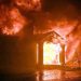 Peshawar Husband, wife, and four children die in house fire.