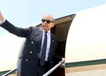 Prime Minister Shehbaz Sharif has left for a visit to Iran.