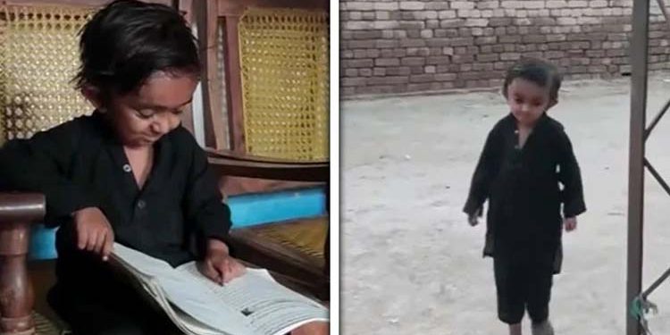 Sajawal, a nineteen-year-old student from Mianwali who stands two feet tall, has passed his F.Sc. exams.