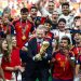 Spain The new ruler of the football world.