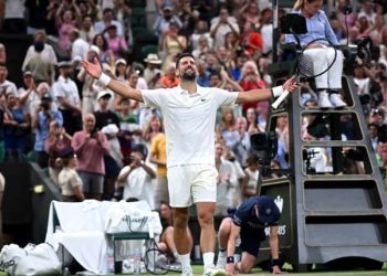 The Wimbledon Tennis Championship men's singles semi-finals will take place today.