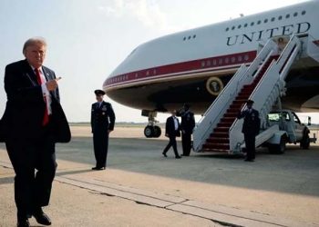 Trump has arrived in Ankara; he will attend the NATO summit.