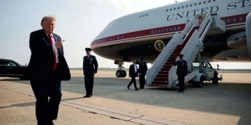 Trump has arrived in Ankara; he will attend the NATO summit.