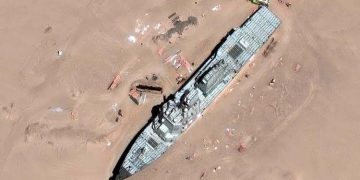 Why did China build replicas of US warships, aircraft, and Taiwanese buildings