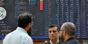 پاکستان اسٹاک ایکسچینج میں 6400سے زائد پوائنٹس کی کمی