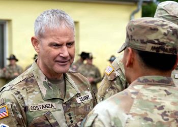 A top US Army general stationed in Europe has been abruptly removed from command.