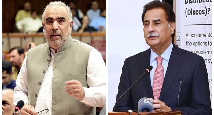 اسپیکر قومی اسمبلی ایاز صادق سے اسد قیصر اور جنید اکبر کی ملاقات