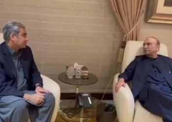 آصف علی زرداری کی محسن نقوی اور گوہر اعجاز سے ملاقات